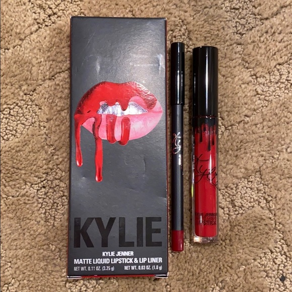 Kylie Cosmetics Other - BRAND NEW Kylie Jenner Lip Kit in iconic red Kylie Cosmetics Other - BRAND NEW Kylie Jenner Lip Kit in iconic red
